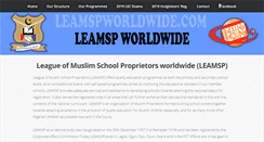 Desktop Screenshot of leamspworldwide.com