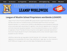 Tablet Screenshot of leamspworldwide.com